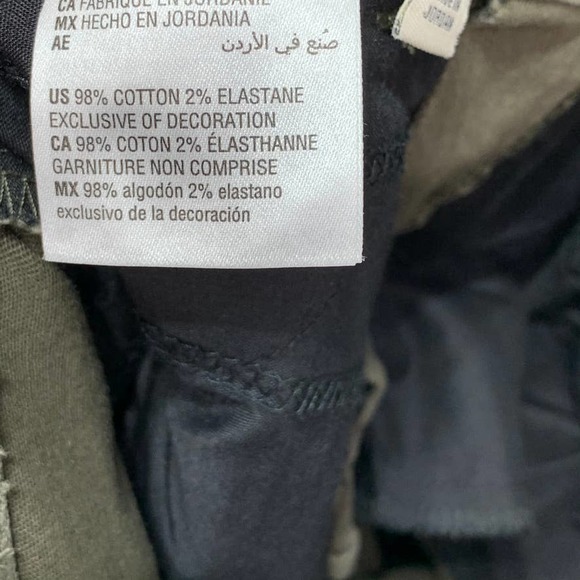 Style & Co Deep Moss Green Straight Leg High Rise - Picture 8 of 8